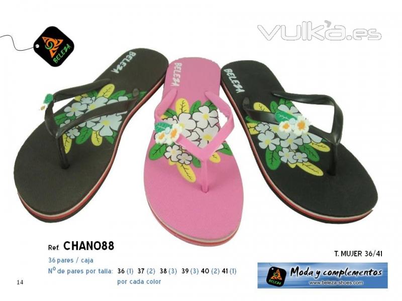 Chanclas mujer - Beleza Shoes