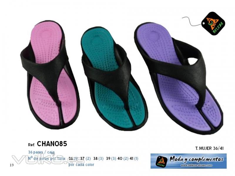 Chanclas mujer - Beleza Shoes