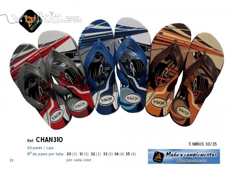 Chanclas nios - Beleza Shoes