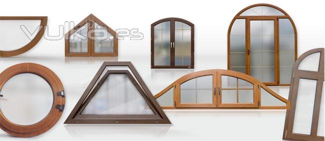 Formas de ventanas de pvc