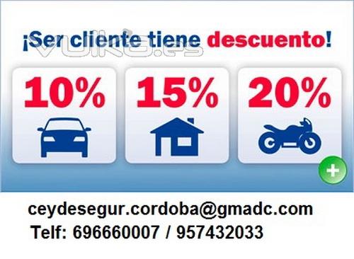 SEGUROS AXA CORDOBA , CEYDESEGUR ASESORES, SEGUROS DE HOGAR, COCHES, MOTOS, EMPRESA