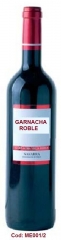 Red wine garnacha vieja roble.