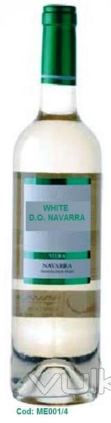 WHITE WINE D.O.NAVARRA   A young wine. 12,5 degrees alcoholic content. Made exclusively with the Viu