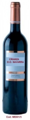 Crianza wine d.o. navarra  grape: 80% tempranillo, 15% cabernet sauvignon, 5% merlot.  fermentation