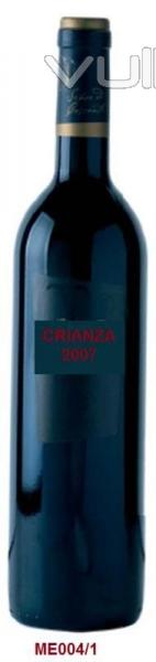 RED WINE CRIANZA 2007 - D.O. NAVARRA  GRAPE: 85% Tempranillo, 15% Cabernet Sauvignon. Fermentation t