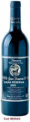Red wine gran reserva 2003 - d.o. navarra  grapes: 85%  tempranillo, 15% cabernet sauvignon. ferment