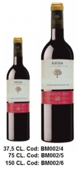 Crianza d.o. ca. rioja o	   grape varieties: 90% tempranillo, 5% garnacha, 5% mazuelo. all the grape