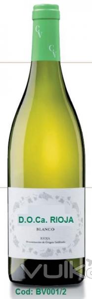 WHITE WINE D.O.Ca. RIOJA Alcohol: 13 % Vol. Total acidity: 5.4 g/l. Harvest date: 3rd week of Octobe