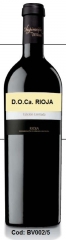 Rioja wine edicin limitada  vintage: 2004 / 2005. alcohol: 14 % vol. total acidity: 6.7 g/l tartari
