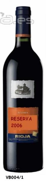 RESERVA - RIOJA D.O.C. AGED RED WINE ORIGIN:  Grapes from vineyards in the Rioja D.O. VARIETIES: Tem