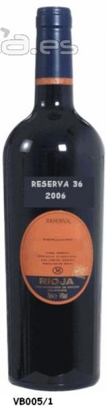 RESERVA 36 UNDER THIS BRAND WE PRODUCE SINGLE ESTATE, LIMITED RELEASE WINES, SHOWING A UNIQUE PERSON