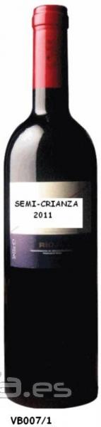 RIOJA D.O.C. RED ORIGIN: Rioja Young red wine. PRODUCTION NOTES: Tempranillo 75%, Graciano 23%, Garn