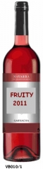 Navarra do rose wine origin: grapes from vineyards in navarra do varieties: garnacha 100% produc