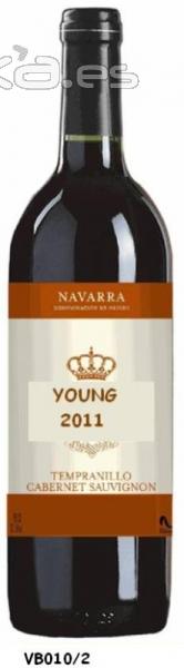NAVARRA D.O. RED WINE ORIGIN: Grapes from vineyards in the Navarra D.O. VARIETIES: Tempranill and Ca