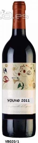 VINO DE LA TIERRA EXTREMADURA EXTREMADURA RED WINE  ORIGIN AND VARIETIES: Grapes from vineyards in E