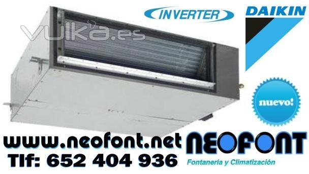 DAIKIN conductos inverter 6106 f/h 1.465EUR.