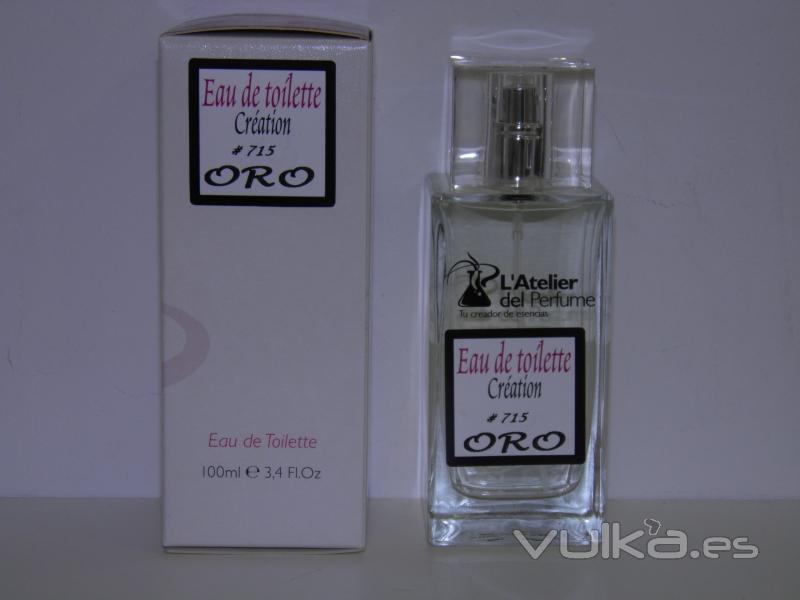 EDT para ELLA Oro 100ml. P.V.P. 24EUR