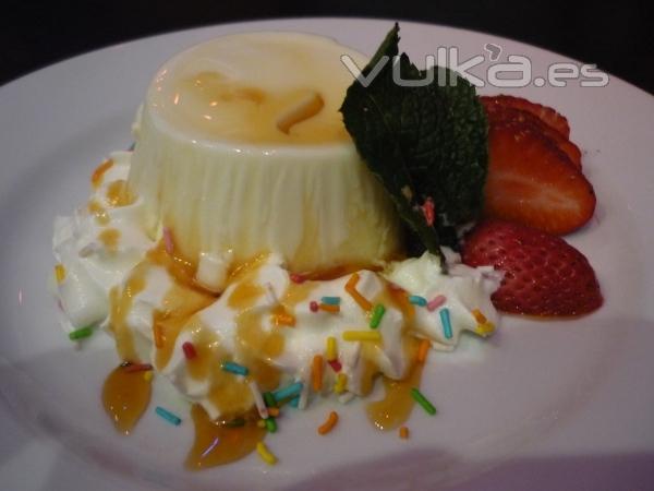 Panna cotta: dulce típico de la casa