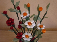 Maceta mini flores de peladillas