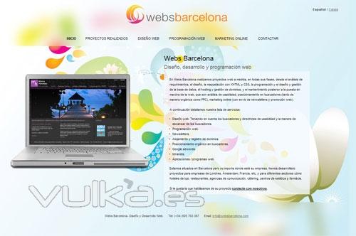 Webs Barcelona - diseño y programación web