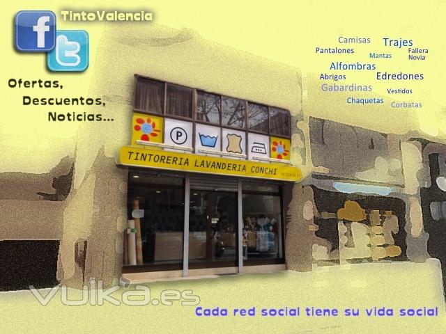 Visita nuestras redes sociales. Bscanos: TINTOVALENCIA