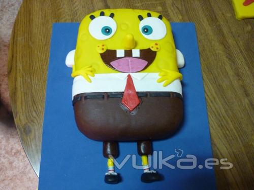 otra vez BOB ESPONJA, gusta mucho y es el triunfador de las tartas