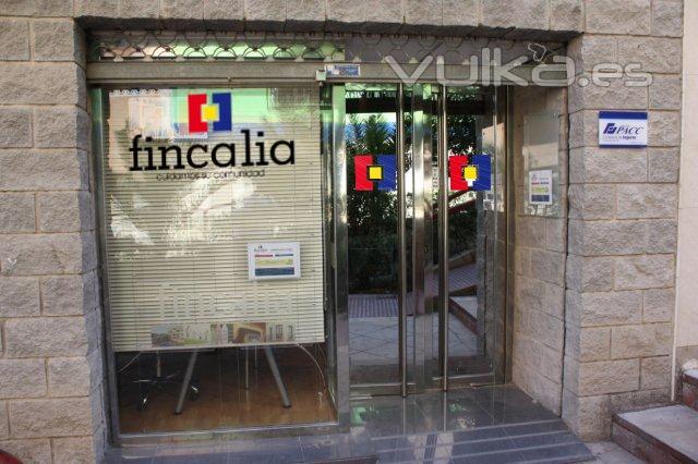 Oficina Fincalia fachada