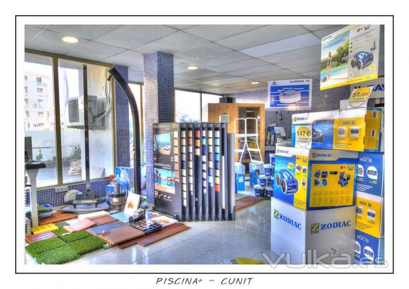 Tienda Fsica de Piscinaplus en Cunit, Tarragona