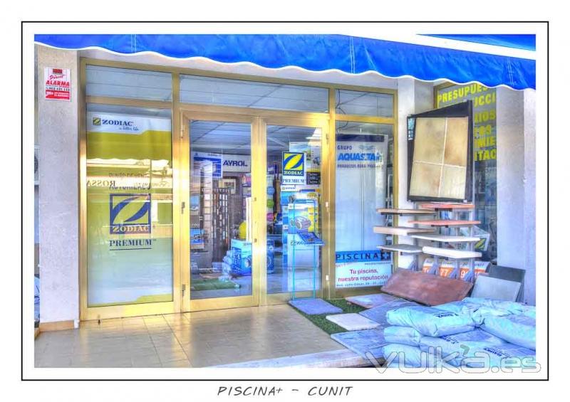 Tienda Fsica de Piscinaplus en Cunit, Tarragona