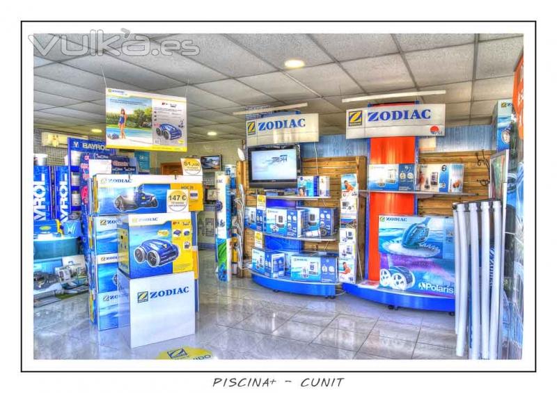 Tienda Fsica de Piscinaplus en Cunit, Tarragona