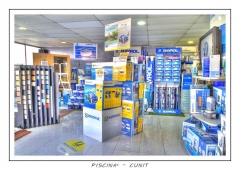 Tienda fisica de piscinaplus en cunit, tarragona