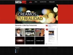 Pagina web cable rojo producciones