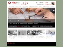 Pagina web de ideamat ideas y materiales madrid