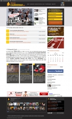 Diseno de la pagina web todocarrerases portal de carreras populares de espana