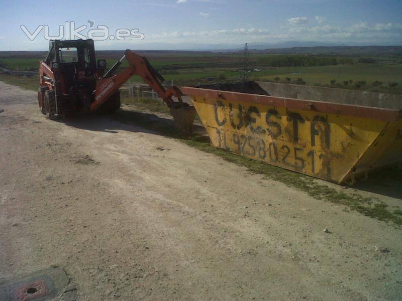 transportes y excavaciones contenedores talavera de la reina alquiler