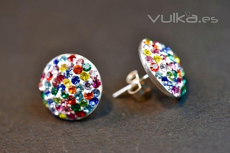 Pendientes de cristal swarovski 9,75 euros en www.uttu.es