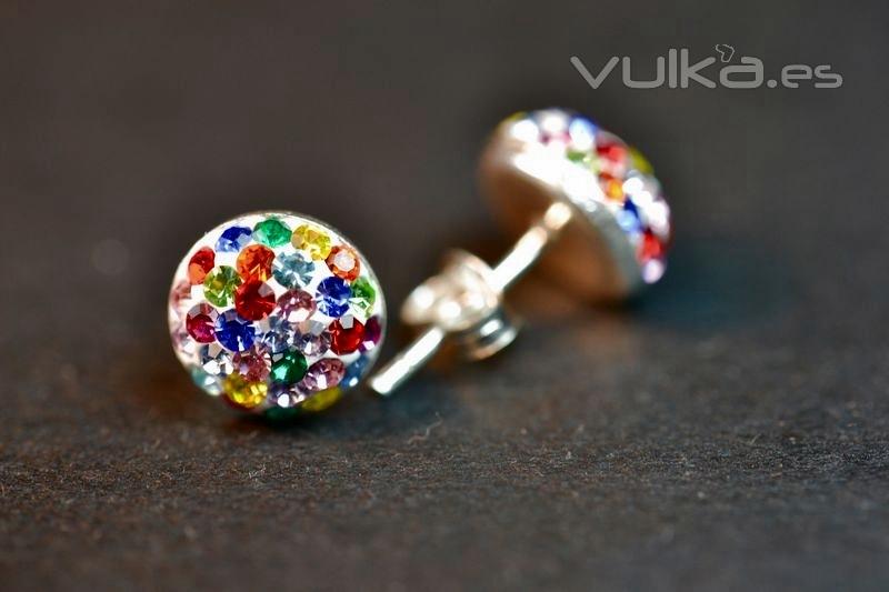 Pendientes de cristal swarovski 6,75 euros en www.uttu.es