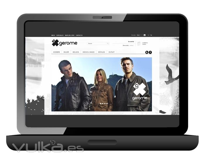 Tienda online para www.gerome.es