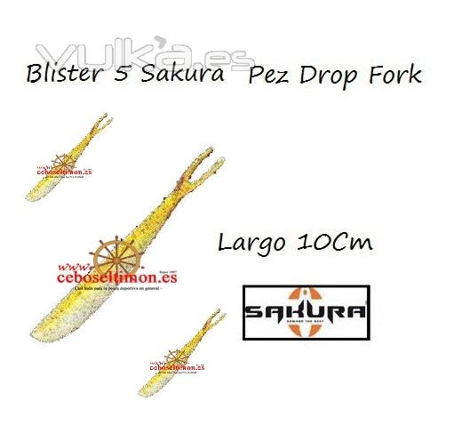 www.ceboseltimon.es  - Blister 5 Pez Salura Drog Fork 