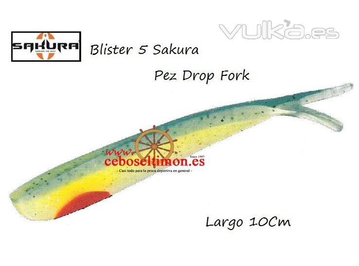 www.ceboseltimon.es  - Blister 5 Pez Salura Drog Fork 