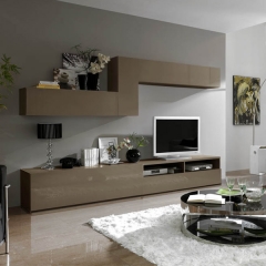 Modular moderno en lacado moka