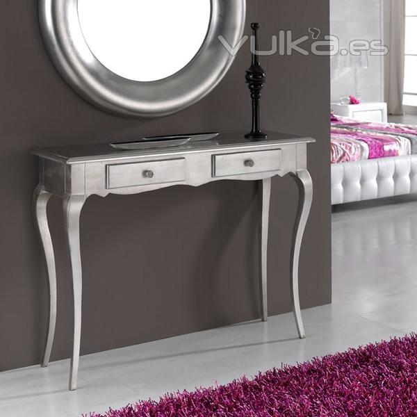 Mueble entrada con 2 cajones, varios colores.