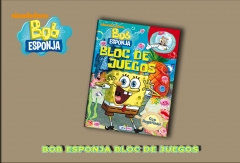 Bob esponja bloc de juegos y actividades aqui tienes un bloc lleno de juegos y dibujos de bob esponj