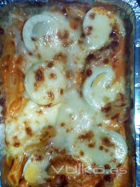 Macarrones al horno de New Pizza Pasta