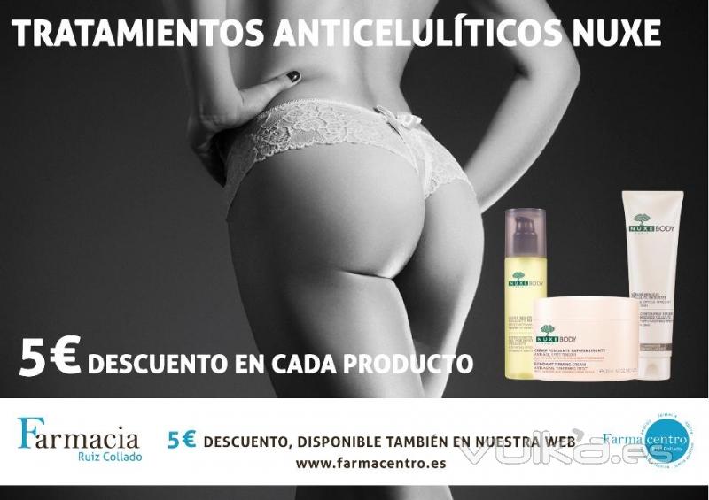 PROMOCIÓN ANTICELULÍTICOS NUXE FARMACENTRO RUIZ COLLADO