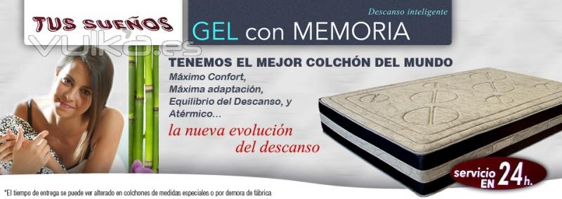 Colchón Gel con Memoria