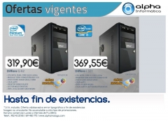 Torre ordenador differo dual core / i3