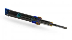 Cilindro hidraulico telescopico