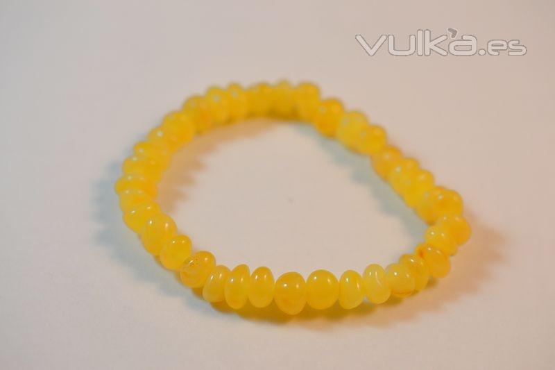 pulsera mbar amarillo by uttu