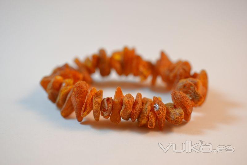 pulsera mbar natural sin pulir - mximo de propiedades uttu.es